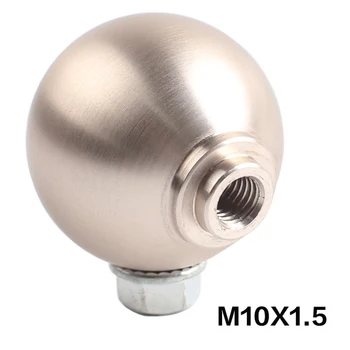 5/6 Velocidad M10x1.5 marchas Manual de la palanca de cambios de la Bola de la palanca de cambios Palanca de Hilo para el Coche de Modificación de la Aleación de Aluminio de Parada de Cabezal de Engranajes