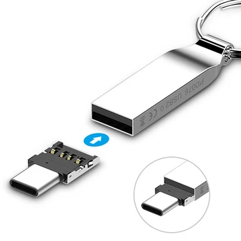USB-Conector de C Tipo C USB 3.1 Tipo C Macho a USB Hembra OTG Adaptador Convertidor Para Tablet Android Phone Flash Unidad de Disco de U