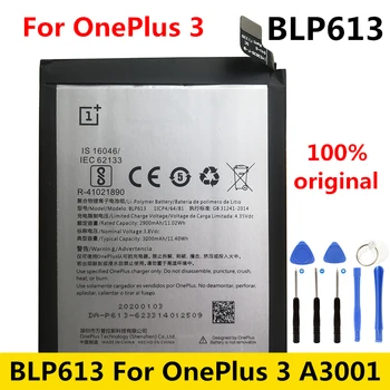 Original de la Batería de Reemplazo Para OnePlus 1 2 3 3T 5 5T 6T 6 7 7 Pro 7T 7T Pro BLP613 BLP637 BLP685 BLP699 BLP743 BLP745 Teléfono