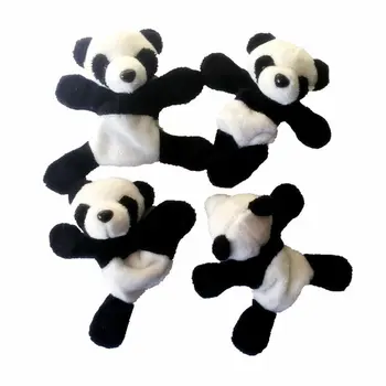 1Pc de dibujos animados Lindo Suave Peluche de Panda Nevera Fuerte Imán del Refrigerador de la etiqueta Engomada de la Decoración del Hogar, tienda de regalos Accesorios de Cocina