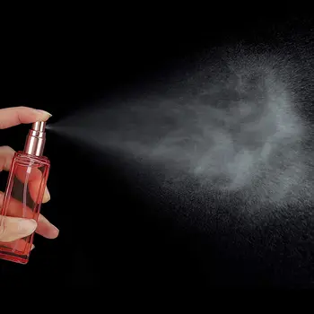 De vidrio de Botellas de Spray, 20ml 30ml de Oro Rosa de la Rentabilidad de los Atomizador Recargable de Viaje Botella de Perfume Fino Rociador de la Niebla
