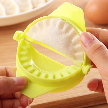 Nueva 1PCS 3 Colores de la bola de masa hervida Fabricante de moldes de la Máquina de Cocinar Pasteles de utensilios de Cocina para Hornear Accesorios Buen DIY Jiaozi