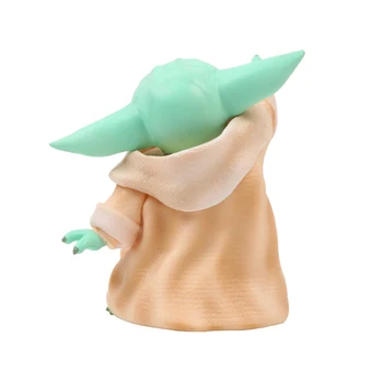 Bebé Yoda Grogu figuras de Acción, Juguetes Yoda Bebé Juguetes de Acción de Star Wars Figuras Caliente a los Niños Juguetes de PVC Bebé Muñeco de Yoda Decoración de Juguete