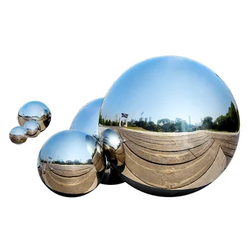 80cm Buena Calidad de Mirar al Espejo Redondo de Bola de acero Inoxidable 304 de 1,2 mm de espesor de la Jardinería al aire libre de la Decoración Brillante Bola