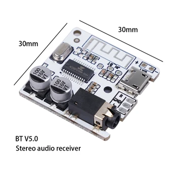 Bluetooth 5.0 Receptor de MP3 de Música Estéreo de 3,5 mm de Automóviles de BRICOLAJE Receptor de Audio Bluetooth Altavoz integrado con el Módulo de Audio de BRICOLAJE Modificado Receptor