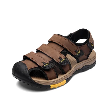 2021 verano sandalias de hombre agujero zapatos de los hombres de ocio al aire libre de los deportes de sandalias de moda zapatos de playa transpirable zapatillas cool