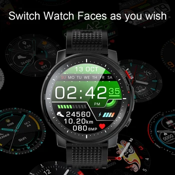 Inteligente Reloj de los Hombres de la prenda Impermeable IP68 Deporte Smartwatch Android Reloj Inteligente de la Presión Arterial 2020 Reloj Inteligente Para Hombres, Mujeres Huawei