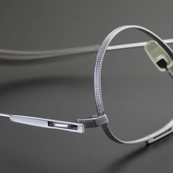 2021 titanio gafas de marco de los hombres clásicos piloto de la moda óptica de gafas de Miopía de la lectura de la prescripción de la mujer de las gafas