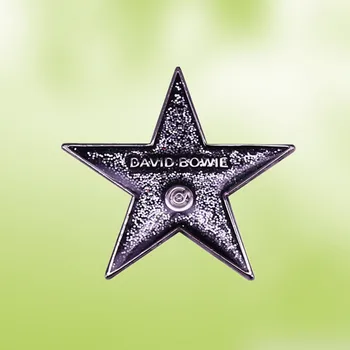 David Bowie Blackstar Hollywood Paseo De la Fama de la Estrella Ziggy Stardust esmalte pin En la memoria del legendario cantante de rock broche