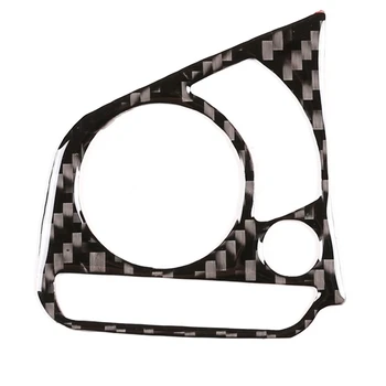 La Fibra de carbono ABS Volante Marco del Panel de Moldura de Cubierta Decorativa para Honda CRV CR-V 2016-2019 Coche Estilos