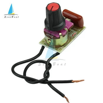 1Pcs 100W Regulador Módulo de Kit de BRICOLAJE con Potenciómetro Interruptor de Regulación de Velocidad Módulo para Arduino Electrónica Suite de Laboratorio