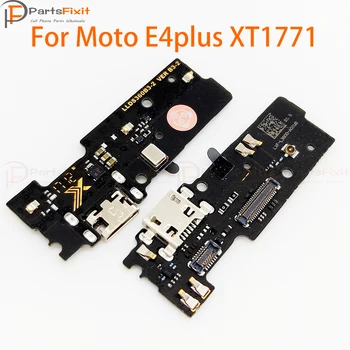 USB estación de Carga de Puerto Flex de la Junta para Motorola Moto E4plus XT1771 PCB Cargador Flex Micro de la Junta de Piezas de Repuesto