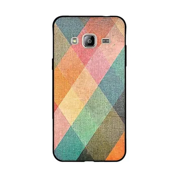 Caso Para Samsung Galaxy J3 2016 Caso De Silicona Transparente De La Cubierta Trasera Para Samsung Galaxy J3 2016 Caso De Parachoques Suave Coque Lindo Gato