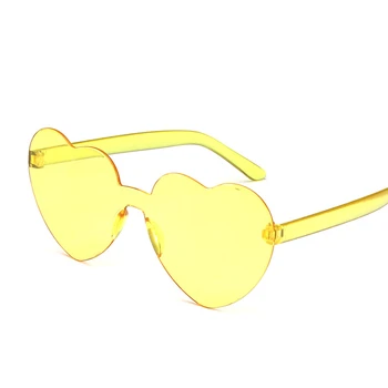 1 Pc de Moda Corazón de Pesca Gafas de sol de las Mujeres de Ojo de Gato Gafas de Sol Retro Amor Gafas en Forma de Corazón de las Señoras de Compras de Gafas de sol UV400
