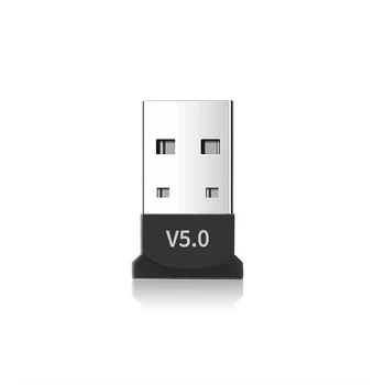Kebidumei Wireless Mini USB Bluetooth Dongle Receptor Adaptador Bluetooth 5.0 Adaptador USB Para el ordenador Portátil y Ratón Teclado y Accesorios
