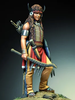 54 kit de Resina guerrero Sioux indígenas Amerindias