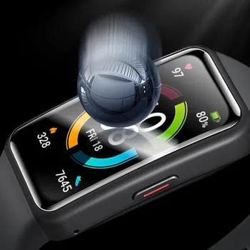 5pcs Suave de TPU Película Transparente Protectora Para Huawei Banda de 6 Smart Pulsera de Pantalla Protector de la Cubierta Band6 Smartband de Protección