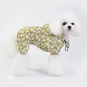 Perro Impermeable Impermeable Cachorro Chaqueta para Mascotas ropa para la lluvia de Ropa para Perros Pequeños y Gatos de Envío Gratis de Nave de la Gota