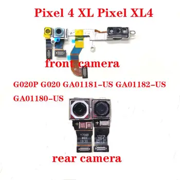 Para Google Pixel 4 XL Pixel XL4 G020P GA01181-NOS GA01180-NOS G020 frente pequeña frente Selfie cámara/parte posterior de la cámara principal trasera de la cámara