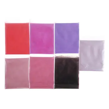 Rosa, Púrpura, 7 Colores Solo Tie Dye Pack de Tela de Algodón Textil de Pintura en Polvo Para T-shirt Sombrero de la Bufanda para Colorear