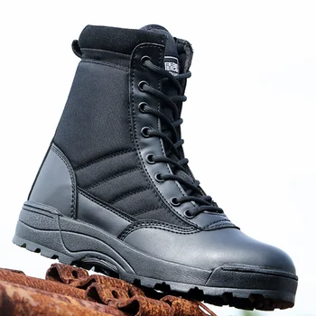 Los Hombres Del Desierto Militar Táctico Botas Para Hombre De Trabajo Safty Zapatos De Combate Del Ejército Botas Militares Tacticos Zapatos De Los Hombres Zapatos Botas Feamle