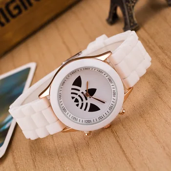 La famosa marca de las mujeres reloj de los deportes casual ladyes de silicona vestido de las mujeres relojes de cuarzo relojes de pulsera Zegarek Damski Reloj Mujer