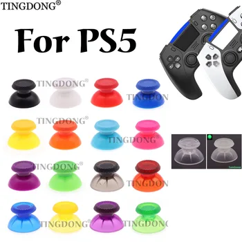2PCS Para PS5 Analógica de la Cubierta 3D Pulgar Palos Joystick Thumbstick Hongo Tapa Para Sony PlayStation PS5 Reemplazo del Controlador