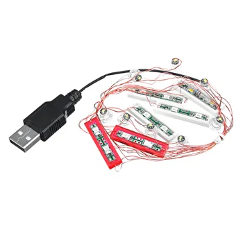 USB LED de Luz de Kit Para 42096 Técnica Para Porsche 911 RSR Coche Ladrillos de Juguete (Sólo Luz LED Incluido) Set de Iluminación LED