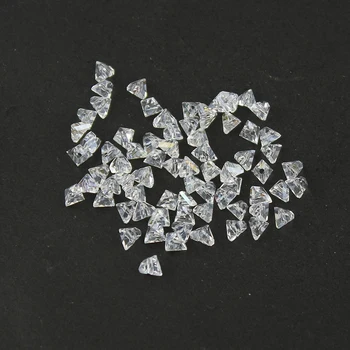 Todos los tamaño de las facetas del Triángulo de cuentas de Austria perlas de vidrio, perlas de cristal Suelto Espaciador perlas para la Joyería de BRICOLAJE