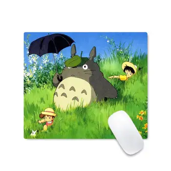 Totoro de dibujos animados encantadora de Caucho Natural Gaming mousepad Mesa de Proteger a Juego el Trabajo de Oficina, alfombrillas para el Ratón almohadilla antideslizante Portátil Cojín