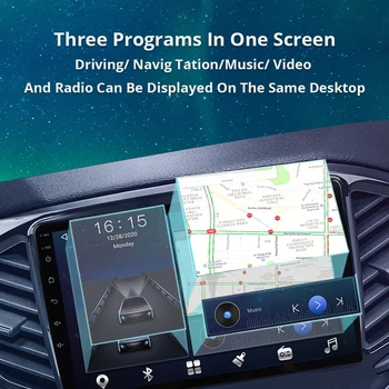 2DIN Android10.0 Radio de Coche Para Volkswagen Jetta 6 2011-2018 de Navegación GPS Receptor Estéreo del Auto Radio DSP de Audio del Coche NO 2DIN DVD