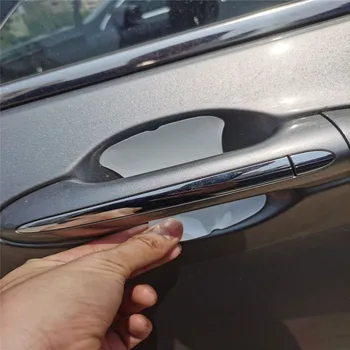 5Pcs del Coche de la manija de la puerta pegatinas protector de la película para Mercedes Benz Clase ML GL G R AMG GT GLC GLE GLS R