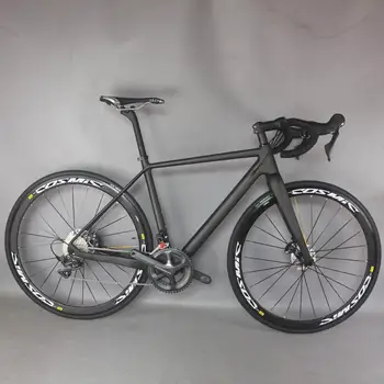 2022 Grava nueva bicicleta de grava de bicicletas disco de Freno eje pasante de Aluminio Ruedas R8020 de Carbono de la Carrera de Bicicletas Bicicletas de Grava