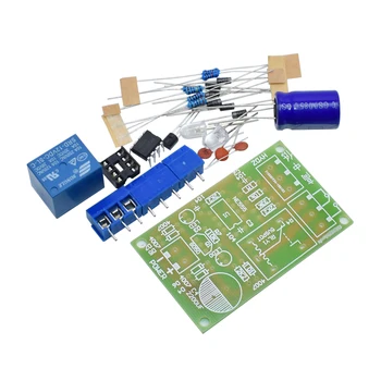 NE555 de Nivel de Agua Interruptor de Controlador Kit de Sensor de Nivel de Agua Automático de Bombeo Módulo de BRICOLAJE Estudiante de Electrónica Principios de Entrenamiento