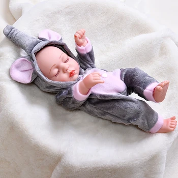 30cm Renacer Muñecas del Bebé Juguetes de los Bebés Completa del Cuerpo de Silicona Muñeca del Bebé Activa Ojos Realista de los Niños Diy Juguetes Interactivos Regalo Para Niña