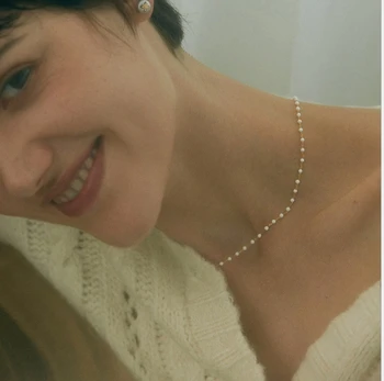 15 De Estilo Simple Perlas Perlas De La Cadena Gargantilla Collar De Cristal De La Hoja De La Borla Collar Para Las Mujeres De La Moda Del Sexo De La Joyería Accesorios De Baile