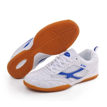 Profesional Unisex de Tenis de Mesa Zapatos antideslizante Transpirable Ligero de Entrenamiento de Deporte Calzado de Amortiguación Zapatillas de deporte de Gimnasio