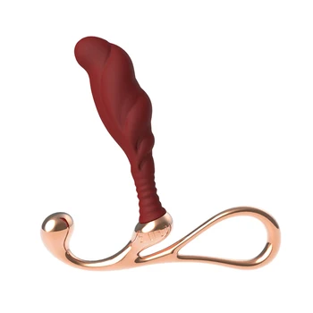 ZINI la Próstata Masculina de Masaje de Silicona Impermeable 3-Punto de Estimulación Anal Punto G Butt Plug Juguetes Sexuales Para Hombres