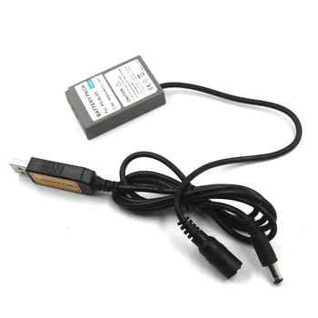 Adaptador de la UE de control de calidad Cable USB PS-BLS5 BLS-5 Maniquí de Batería para Olympus PEN E-PL2,E-PL5,E-PL6,E-PL7,E-PM2, OM-D E-M10, E-M10 II