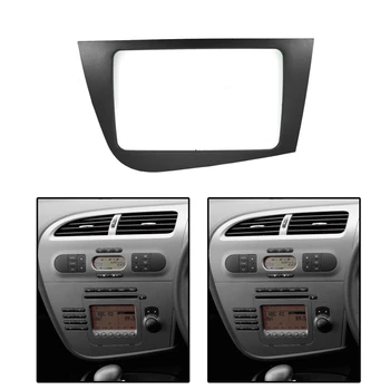 2 Din Marco de Navegación de Dvd de Audio del Panel para SEAT Leon 2005-2012 (RHD) Estéreo del Coche de Radio salpicadero Kit de ajuste