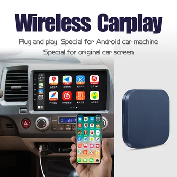 JIUYIN Apple carplay inalámbrica android auto Smart Link adaptador USB para coche Android jugador de la Navegación de carplay teléfono de interconexión