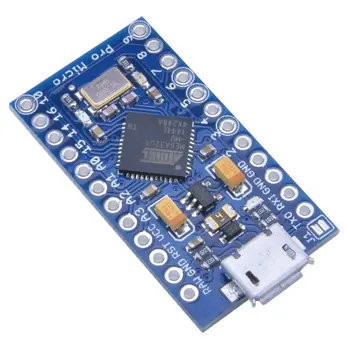 Pro Micro USB ATmega32U4 Controlador de 5V a 16MHz de la Junta de Módulo para Arduino Leonardo Reemplazar ATmega328