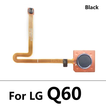 Reparación de Escáner de Huellas digitales Para LG Q60 LMX525 K50 LMX520 ID del Botón de Inicio de huellas Dactilares de Menú Tecla de Retorno Sensor de Reconocimiento de Flex Cable