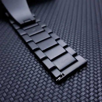Para Huawei Watch 3 de Titanio Correa de Banda de Pulsera Para Huawei GT 2 Pro / GT2 46mm Reloj de Metal hebilla de acero Inoxidable Pulsera de
