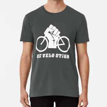 Re velo ution camiseta de la masa crítica de ciclismo de la revolución del pedal en el parlamento verde eco velo de la bici de la bicicleta de fitness