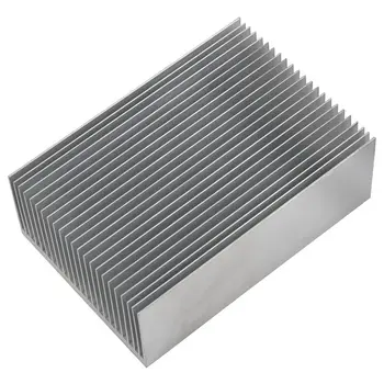 Gran Disipador de calor de Aluminio del Disipador de Calor de Refrigeración del Radiador de aletas para la IC LED Amplificador de Potencia