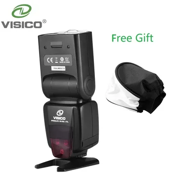 VISICO VS-765 2.4 G Wireless me TTL del Flash Speedlite 1/8000s Sincronización Con Zapata para Nikon D600 D5300 D600 D800 D700 D90 Cámara RÉFLEX digital