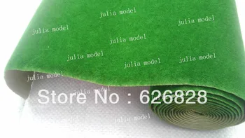 1pcs modelo de yerba mate Modelo de alfombra de Tren de Diseño de Paisaje de Hierba Mat 1.0*0.5 m