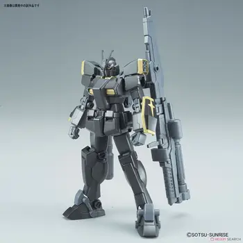 Original de Bandai Modelo de Gundam HGBF Hg 1/144 GUNDAM RAYO GUERRERO NEGRO de Plástico Modelo de Kit para Montar el Modelo de las Figuras de Acción