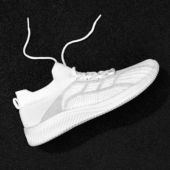 2020 Caliente Nuevo Deportivo Casual Zapatos de los Hombres de las Mujeres Calcetín Par de Zapatos Cómodo Transpirable antideslizante Zapatillas Air Cushion Zapatos Casual